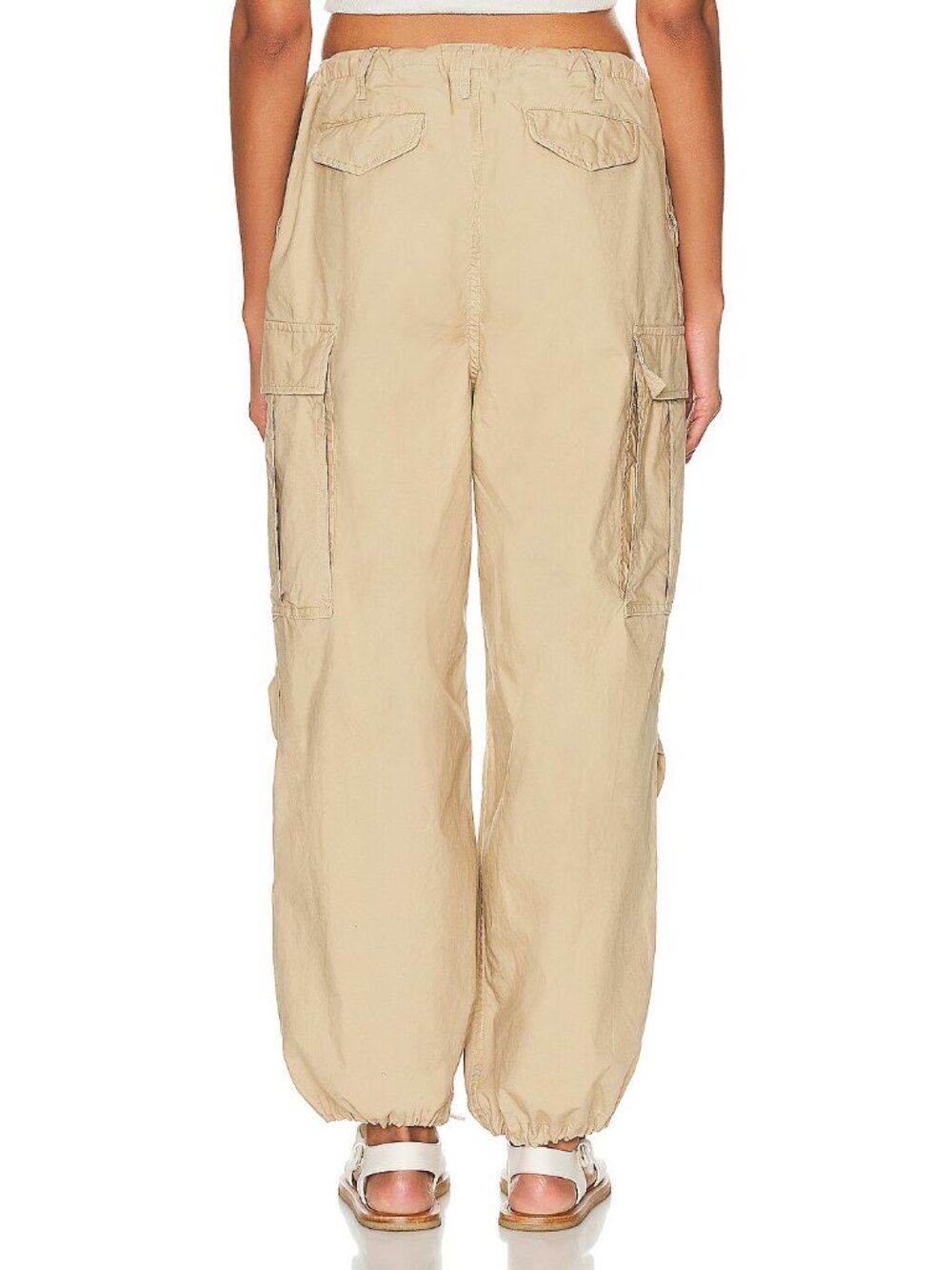 R13 Balloon Army cargo trousers in Khaki, size Small. Fits size S/M - Picture 4 of 15